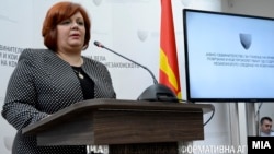 Outgoing prosecutor Katica Janeva 