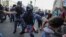 Избиение протестующих на акции оппозиции в центре Москвы, 27 июля 2019 года