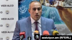 Armenia - Deputy Justice Minister Suren Krmoyan, at a news conference in Yerevan, 11Jul2017