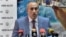 Armenia - Deputy Justice Minister Suren Krmoyan, at a news conference in Yerevan, 11Jul2017