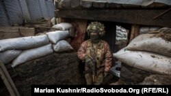 Militar ucrainean în Donbass, Zaiceve, 21 aprilie 2021