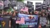 کوالالمپور: مظاهره کوونکي د الوتکې پېښې ښکار شویو لپاره انصاف غواړي
