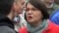 Russian opposition politician Yulia Galyamina (file photo)