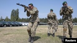 Українські прикордонники на тренування, ілюстраційне фото