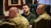 Украинскиот претседател Володимир Зеленски на средба со новите воени команданти, Киев, 10 февруари 2024 г.