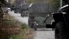 Separatists drive a column of 15 anti-tank guns in the Donetsk region.