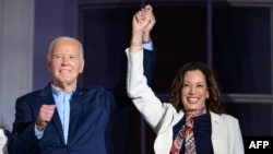 Presidenti amerikan, Joe Biden, bashkë me nënpresidenten, Kamala Harris.