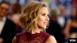 Amerika aktrisası Scarlett Johansson.