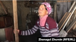 Chernysheva in her home. The 68-year-old was orphaned as a child. Then, as an adult, she was widowed while raising a son.