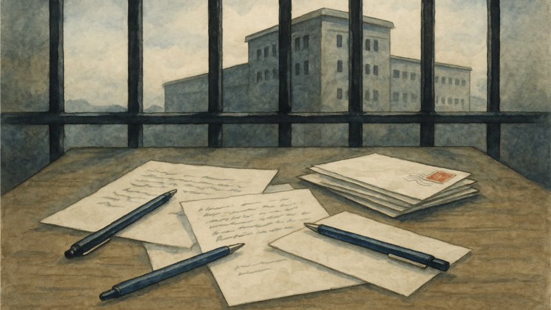 რატომ არის კალამი და ფურცელი ციხეში საშიში?