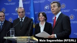 მთავრობის წევრობის კანდიდატების დასახელება ”ქართული ოცნების” ოფისში