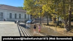 Підтоплення після зливи в Євпаторії, вересень 2026 року