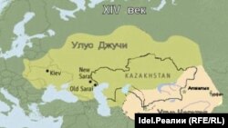 Алтын Урда биләмәләре, XIV гасыр