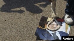 Падчас пратэстаў 