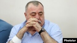 Armenia -- Retired General Manvel Grigorian stands trial in Yerevan, July 7, 2019.