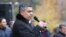 Armenia -- Former National Security Service Director Artur Vanetsian speaks at an opposition rally in Yerevan, November 21, 2020.