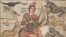 Turkey -- The mosaic, Orpheus Taming Wild Animals