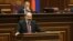 Acting Prime Minister Nikol Pashinian has accused the parliament majority of "sabotaging" the work of his cabinet. (file photo)