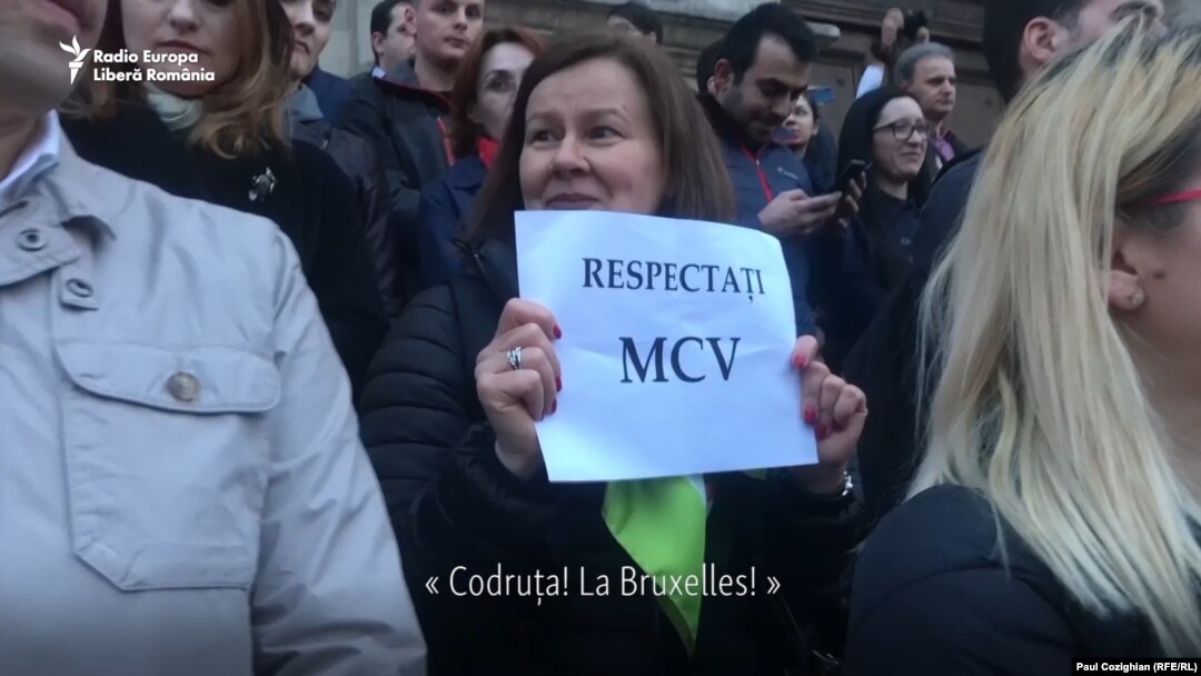 Procurorul Gabriela Scutea pe când susținea un sistem judiciar independent în România