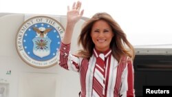 Перша леді США Меланія Трамп під час візиту в Африку, 2 жовтня 2018 року