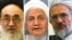 از راست: آیت الله بیات زنجانی، یوسف صانعی و علی محمد دستغیب
