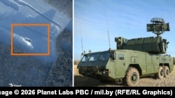 Фота сьведчаць, што працы па ўсталяваньні СПА пачалі ў студзені 2025 году