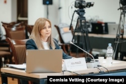 Judecătoarea Ala Malîi, audiată de comisia Vetting.