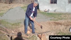 Aghdam (Agdam). Chamanli village. Sahib Asadov. Azerbaijan. dec.2016