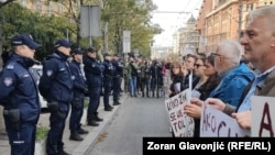 Protesters accuse the government of negligence and corruption in the wake of the Novi Sad railway station accident that killed at least 14 people. 