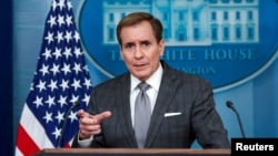 White House national-security spokesman John Kirby said Washington plans to send more weapons systems but for this Congress needs to pass a package with additional funding. 