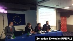 Konferencija za novinare nakon okončanja projekta, Sarajevo, februar 2012.