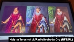 Як з’ясувалося під час реставрації, картина зазнала численних перемалювань, а тому завданням фахівців було розкрити первісний вигляд полотна
