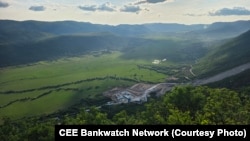 Dabarsko polje, gdje se gradi hidroelektrana, maj 2026.