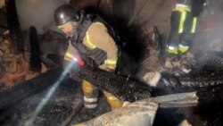 Pacienții unui spital din Harkov au fugit îngroziți la adăpost în timpul unui atac nocturn