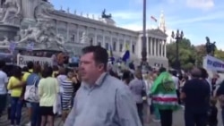 Украинера тIаманна дуьхьал митинг хилла Венехь