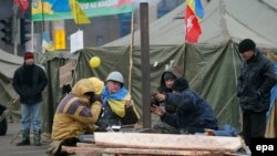 На Євромайдані у Києві, 20 грудня 2013 року