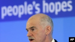 Greek Prime Minister George Papandreou