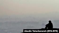 Tehran's skyline is regularly obscured by smog.