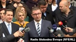 Претседателот на ВМРО-ДПМНЕ, Христијан Мицкоски