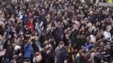 Armenia - opposition supporters protested in Yerevan on February 25 to demand that Prime Minister Nikol Pashinian resign.