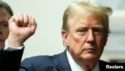 دونالد ترامپ رئیس‌جمهور امریکا