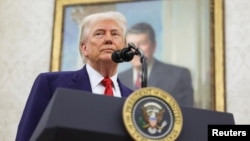 Presidenti amerikan, Donald Trump. Fotografi nga arkivi. 