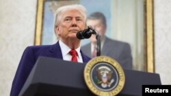 Presidenti amerikan, Donald Trump. Fotografi nga arkivi. 