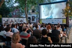 Një nga shfaqjet në natyrë në festivalin e filmit Xhada