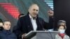 Armenia - Former President Robert Kocharian speaks at a rally held by his opposition Hayastan alliance in Yerevan, November 8, 2021.