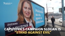 Slovak Liberal Set For Presidency With 'Stand Against Evil'