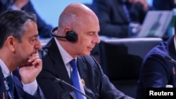 Russian Finance Minister Anton Siluanov attends a plenary session of the G20 finance bankers meeting in North Carolina on August 31.