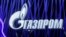 RUSSIA -- The logo of Russian gas giant Gazprom is seen on a board at the St. Petersburg International Economic Forum (SPIEF), June 6, 2019