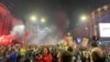 Serbia--Belgrade--Students arrived on foot in Belgrade for a protest, March 14, 2025.