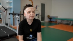 Roman Oleksiv was injured during a Russian missile attack on the city of Vinnytsya in July 2022.